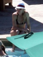 Cameron Diaz black bikini