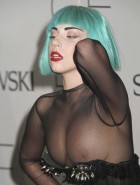 Lady Gaga oops boob slip