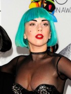 Lady Gaga oops boob slip