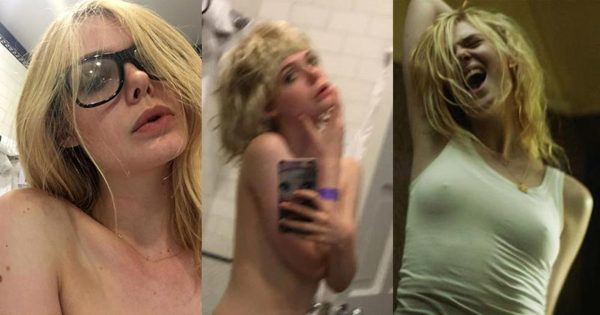 elle fanning nude