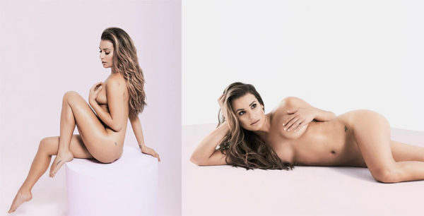 Lea Michele Bares Nude